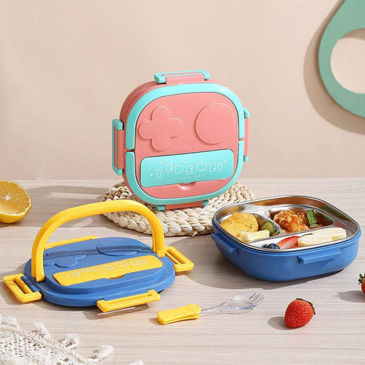 Kids Ally Bento Best Kids Lunch Box Steel with Compartments
