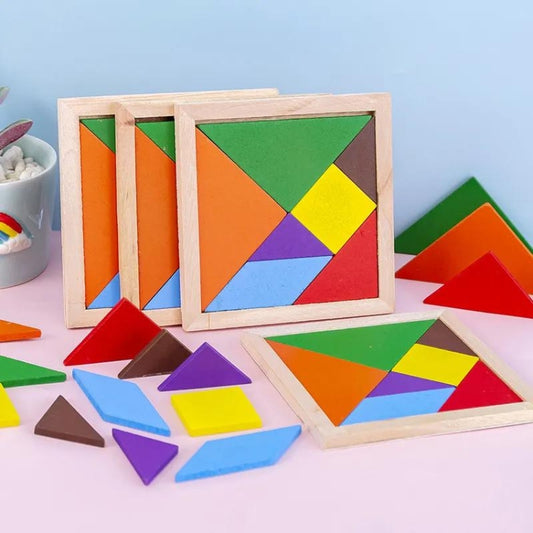 Kids Ally Educational Wooden Tangram Puzzle for Kids